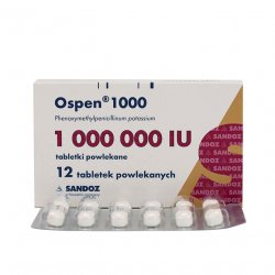 Оспен (Феноксиметилпенициллин) табл. 1млн. МЕ №12 в Пскове и области фото