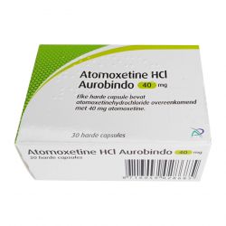 Атомоксетин HCL 40 мг Европа :: Аналог Когниттера :: Aurobindo капс. №30 в Пскове и области фото