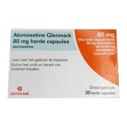 Атомоксетин 80 мг Европа :: Аналог Когниттера :: Glenmark капс. №30 в Пскове и области фото
