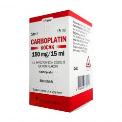 Карбоплатин (Carboplatin) Коцак 10мг/мл 15мл (150мг) 1шт в Пскове и области фото