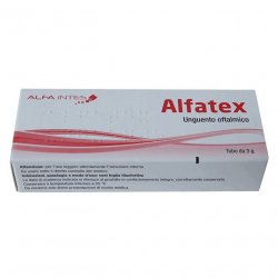Альфатекс (Эубетал Антибиотико) глазная мазь 3г в Пскове и области фото