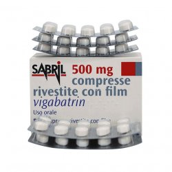 Сабрил (Sabril, Вигабатрин) в таблетках 500мг №50 в Пскове и области фото